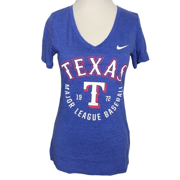 Nike Tops - The Nike Tee MLB Texas Rangers Tee Shirt Size SMALL Athletic Cut